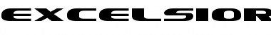 Download Excelsior Expanded Expanded Font Title Preview