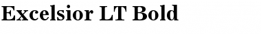 Download Excelsior LT Bold Font Title Preview