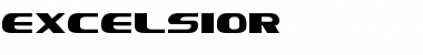 Download Excelsior Regular Font Title Preview