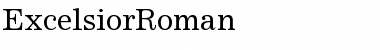 Download ExcelsiorRoman Roman Font Title Preview