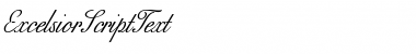 Download ExcelsiorScript Regular Font Title Preview