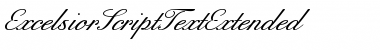 Download ExcelsiorScript Regular Font Title Preview