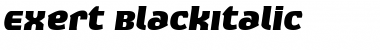 Download Exert Italic Font Title Preview