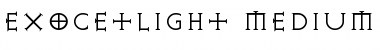 Download ExocetLight Medium Font Title Preview
