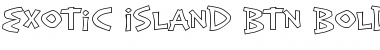 Download Exotic Island BTN Bold Out Regular Font Title Preview