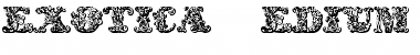 Download exotica Medium Font Title Preview