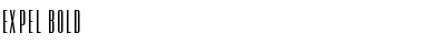 Download Expel Bold Font Title Preview