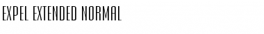 Download Expel Extended Normal Font Title Preview