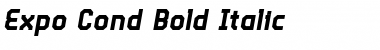 Download Expo Cond Regular Font Title Preview