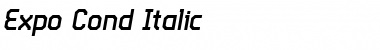 Download Expo Cond Regular Font Title Preview