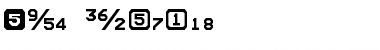 Download Expo Numerals Regular Font Title Preview