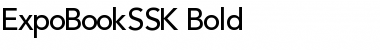 Download ExpoBookSSK Bold Font Title Preview