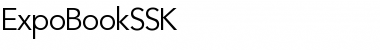 Download ExpoBookSSK Regular Font Title Preview