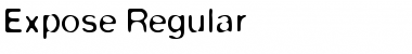 Download Expose Regular Font Title Preview
