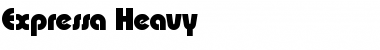 Download Expressa-Heavy Regular Font Title Preview
