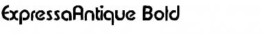 Download ExpressaAntique Bold Font Title Preview