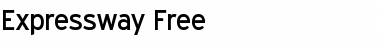 Download Expressway Free Regular Font Title Preview