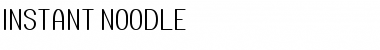 Download Instant Noodle Regular Font Title Preview