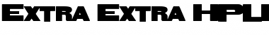 Download Extra Extra HPLHS Font Title Preview
