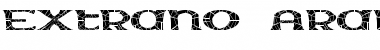 Download Extrano - Arano Regular Font Title Preview