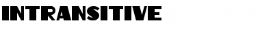 Download Intransitive Regular Font Title Preview