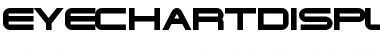 Download EyechartDisplayCapsSSK Regular Font Title Preview