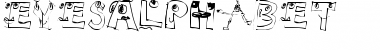 Download EyesAlphabet Regular Font Title Preview