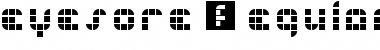 Download eyesore Regular Font Title Preview