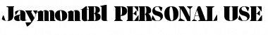 Download Jaymont PERSONAL Black Font Title Preview