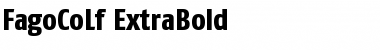 Download FagoCoLf-ExtraBold Bold Font