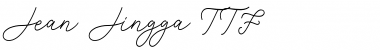 Download Jean Jingga Regular Font Title Preview