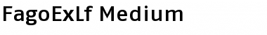 Download FagoExLf Medium Font Title Preview