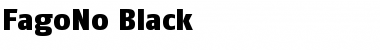 Download FagoNo Heavy Font Title Preview