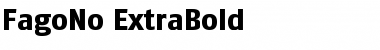 Download FagoNo-ExtraBold Bold Font