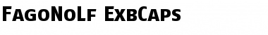 Download FagoNoLf Extrabold Font Title Preview