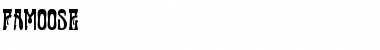 Download Famoose Regular Font Title Preview