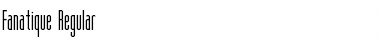 Download Fanatique Regular Font Title Preview