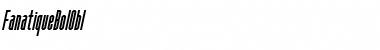 Download FanatiqueBolObl Regular Font Title Preview