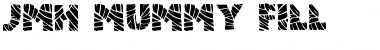 Download JMH Mummy Fill Regular Font Title Preview