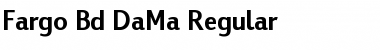 Download Fargo Bd DaMa Regular Font Title Preview