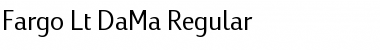 Download Fargo Lt DaMa Regular Font Title Preview
