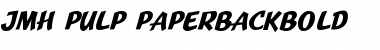 Download JMH Pulp Paperback Bold Font Title Preview