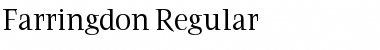 Download Farringdon Regular Font Title Preview