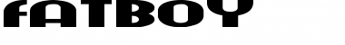 Download fatboy Regular Font Title Preview