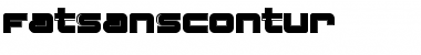 Download FatsansContur Regular Font Title Preview