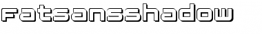 Download FatsansShadow Regular Font Title Preview