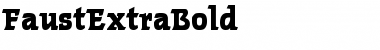 Download FaustExtraBold Roman Font Title Preview
