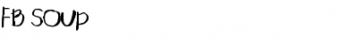 Download FB Soup FB Soup Font Title Preview