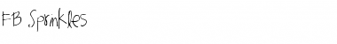 Download FB Sprinkles FB Sprinkles Font Title Preview