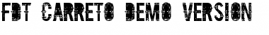 Download FDT_CARRETO_DEMO_VERSION Regular Font Title Preview